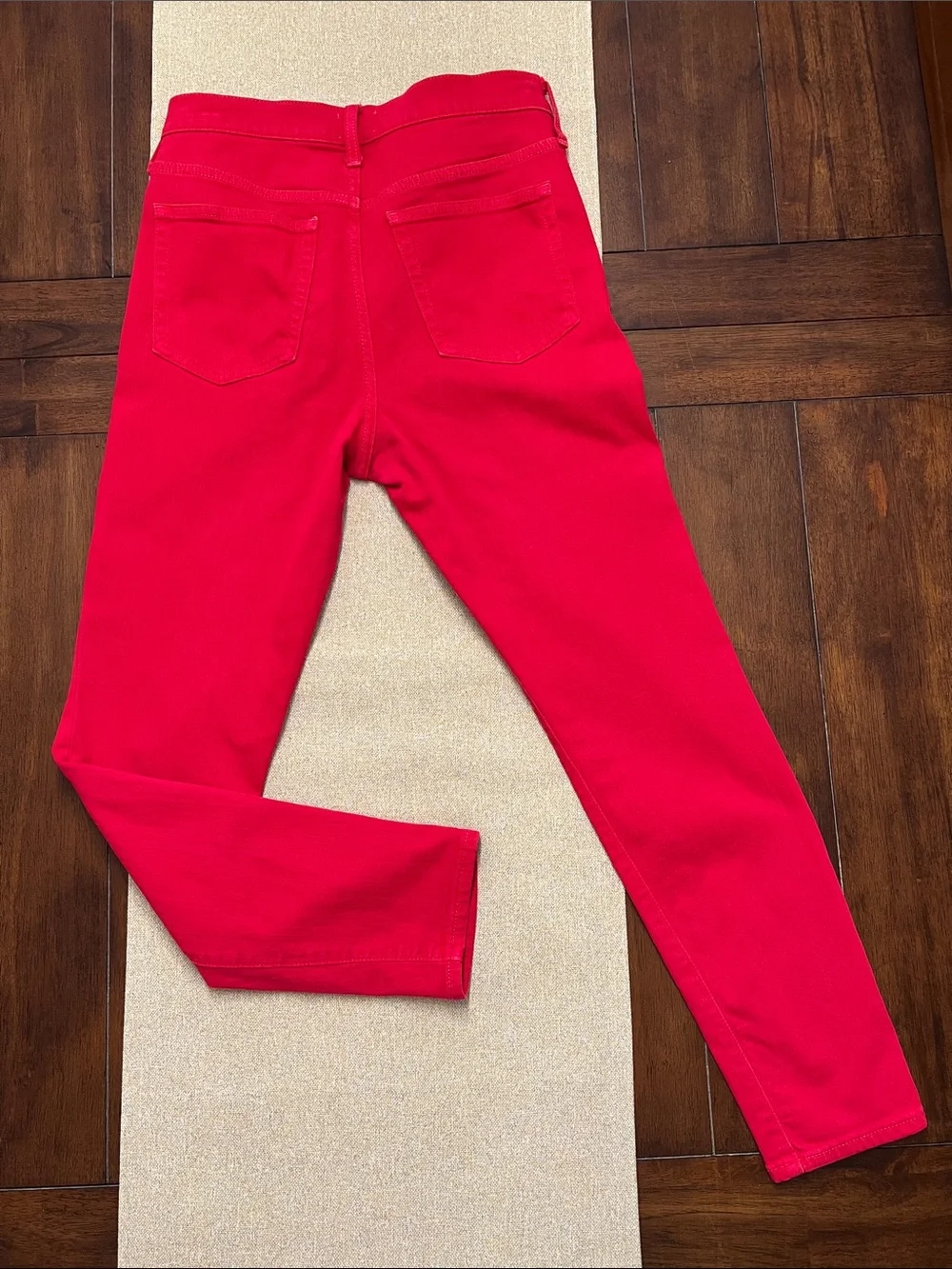 ❤️ J. Crew Women's High Rise Red Jeans